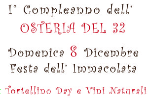 Loc. Tortellino Day & Vini Naturali 08.12